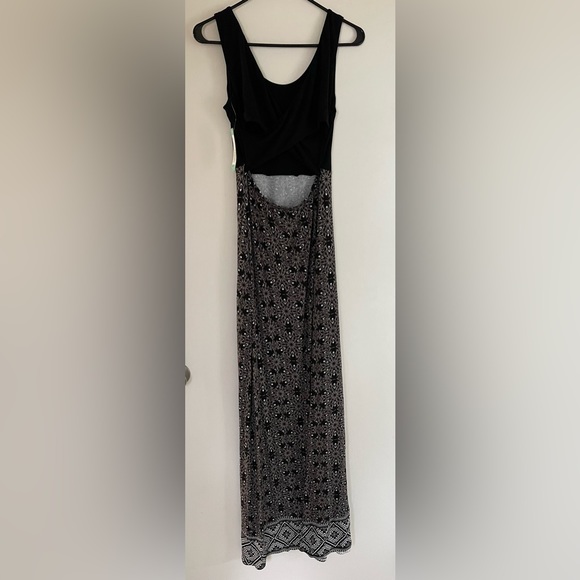 Market & Spruce Knit Open Back Maxi Dress - Picture 2 of 7